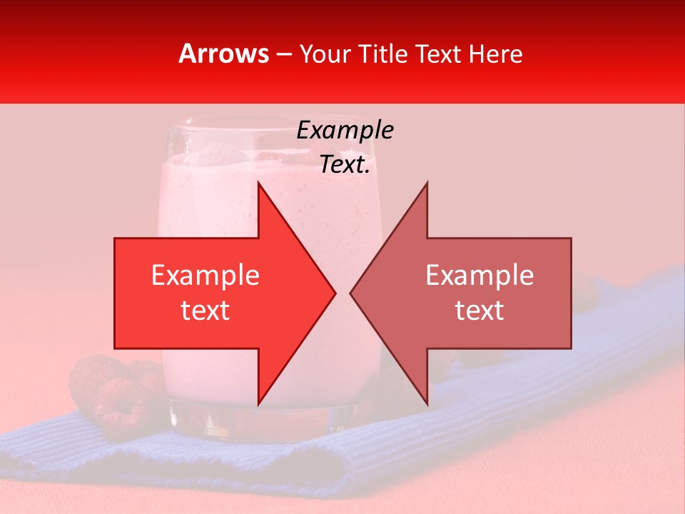 Red Summer Healthy PowerPoint Template