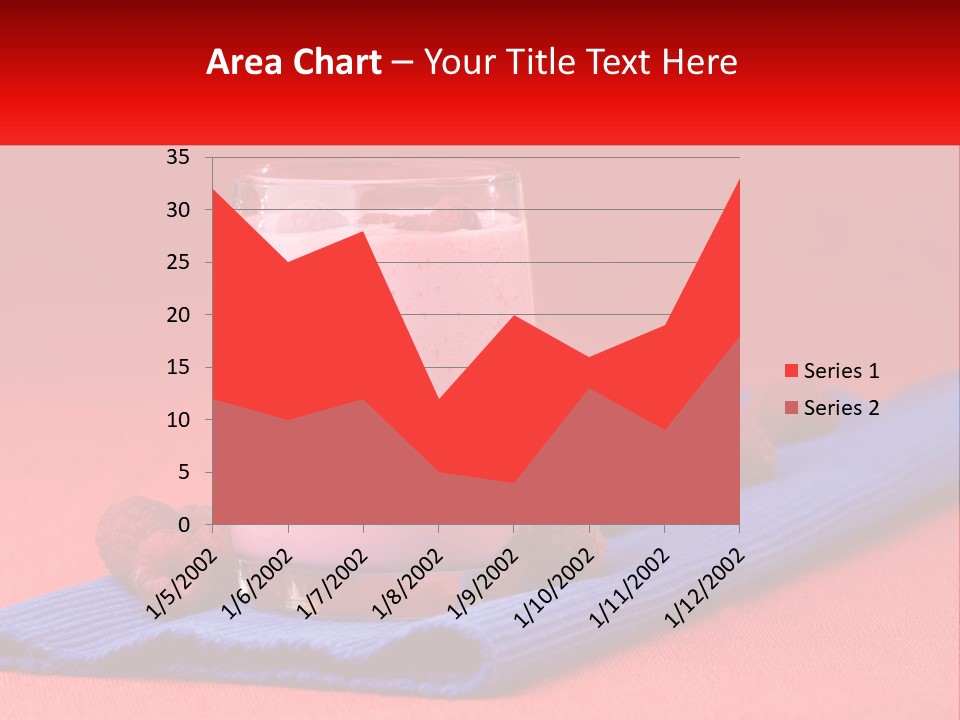 Red Summer Healthy PowerPoint Template