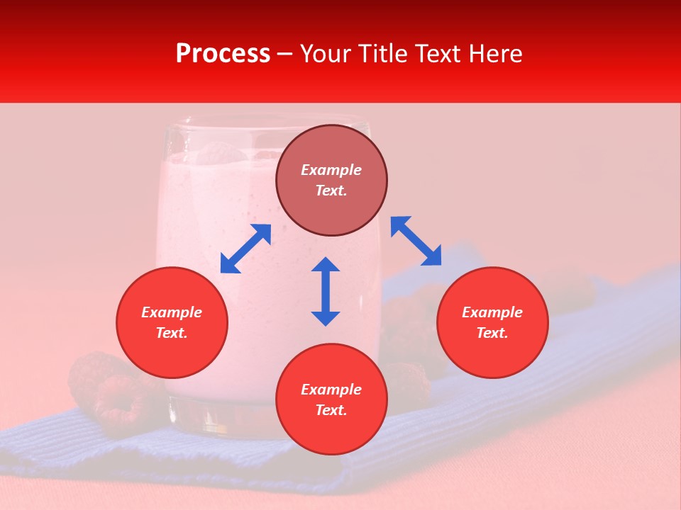 Red Summer Healthy PowerPoint Template