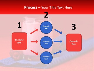 Red Summer Healthy PowerPoint Template