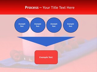 Red Summer Healthy PowerPoint Template