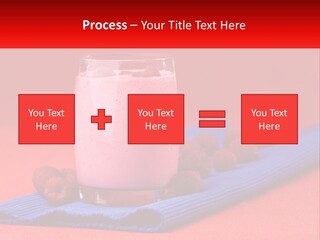 Red Summer Healthy PowerPoint Template