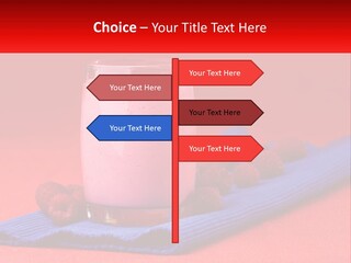 Red Summer Healthy PowerPoint Template