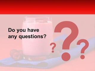 Red Summer Healthy PowerPoint Template