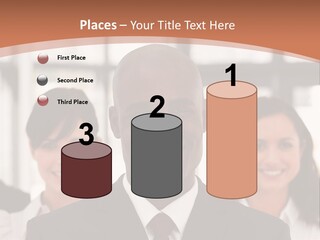 Male Leader Office PowerPoint Template