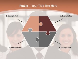 Male Leader Office PowerPoint Template