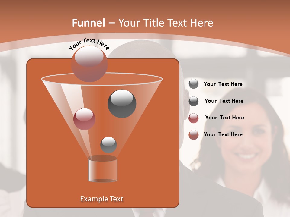 Male Leader Office PowerPoint Template