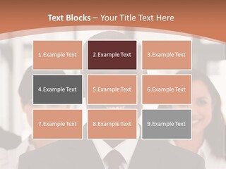 Male Leader Office PowerPoint Template