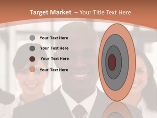 Male Leader Office PowerPoint Template