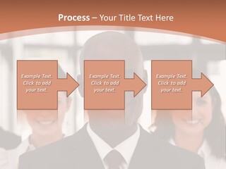 Male Leader Office PowerPoint Template