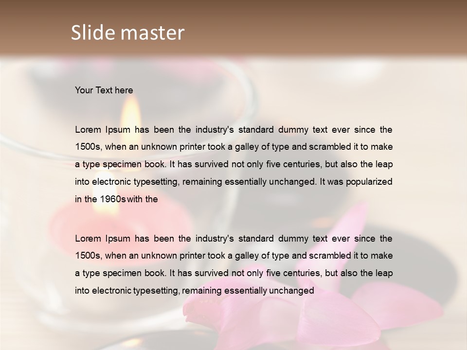 Pink Black Mat PowerPoint Template