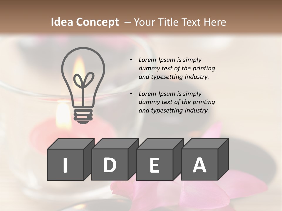 Pink Black Mat PowerPoint Template