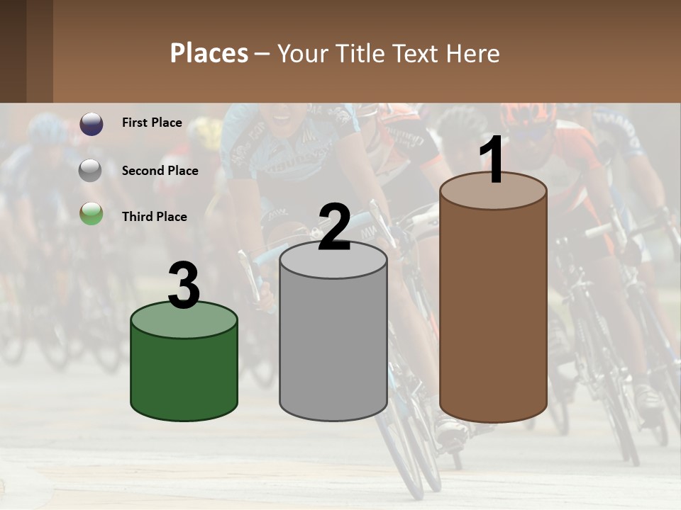 Trail Race Fun PowerPoint Template