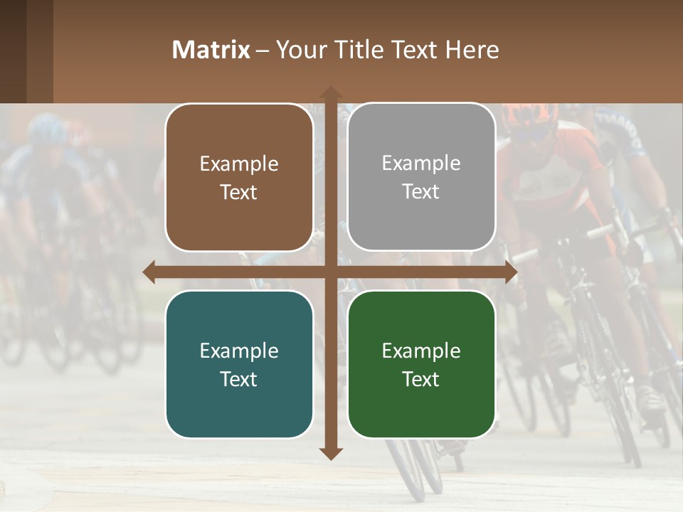 Trail Race Fun PowerPoint Template