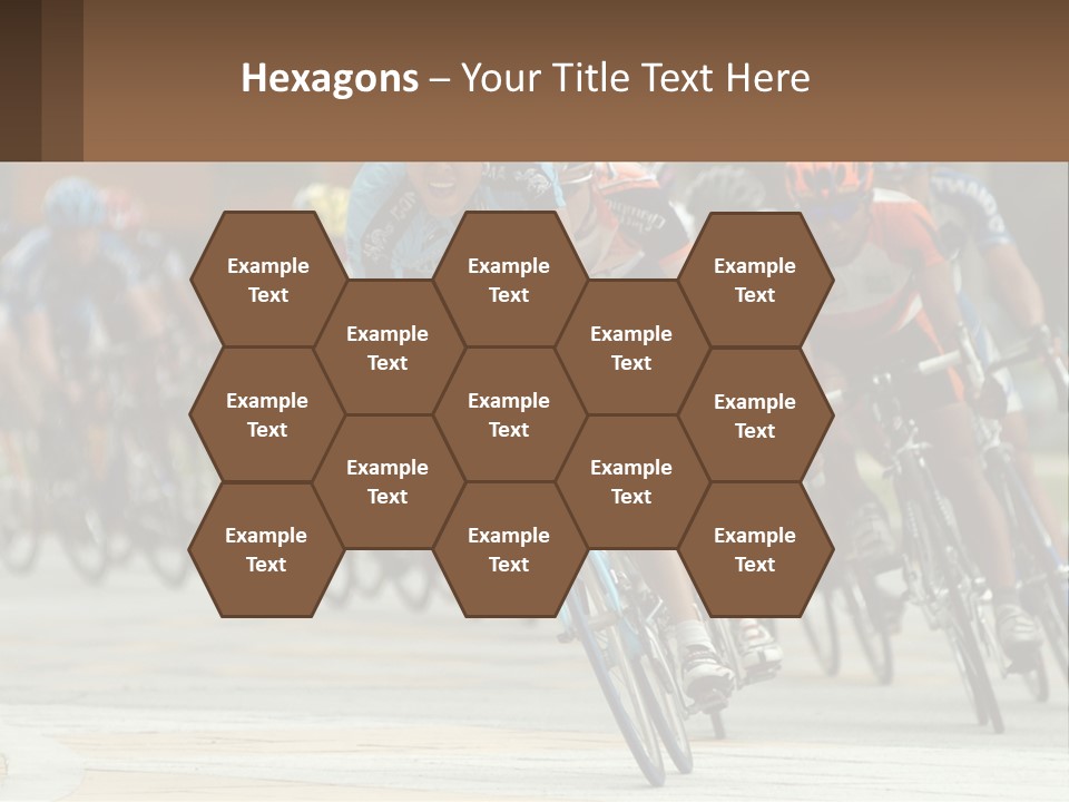 Trail Race Fun PowerPoint Template