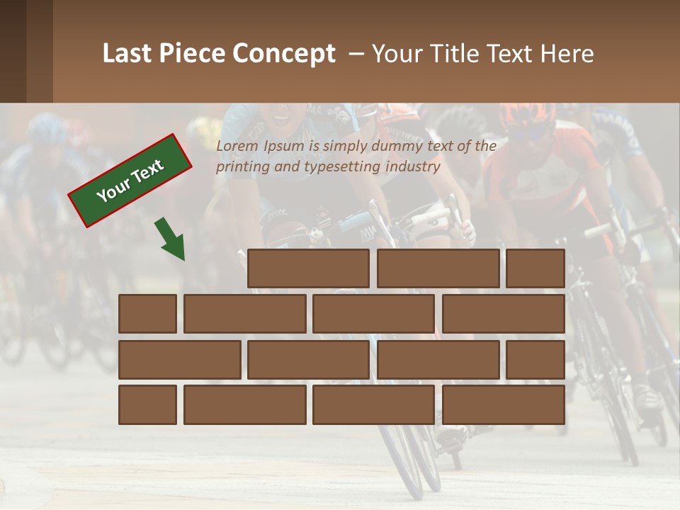 Trail Race Fun PowerPoint Template