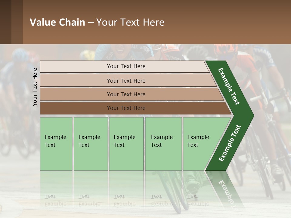 Trail Race Fun PowerPoint Template