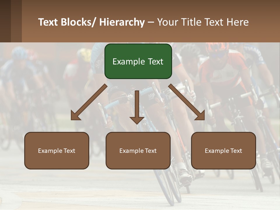 Trail Race Fun PowerPoint Template