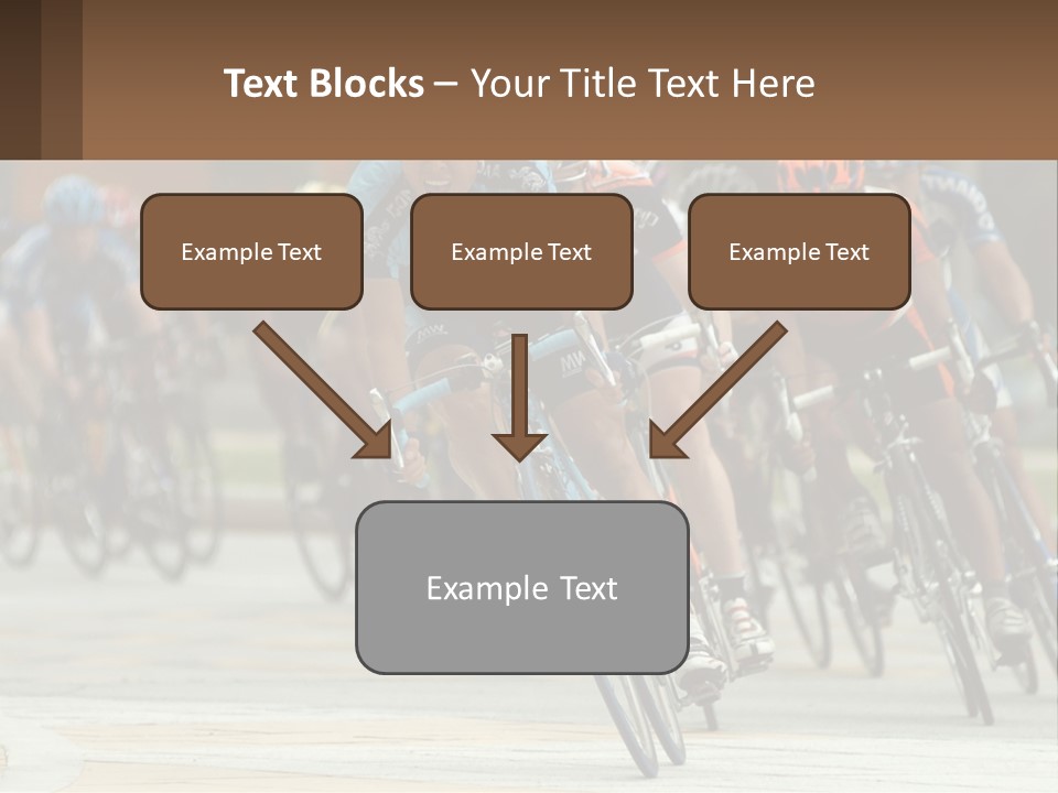 Trail Race Fun PowerPoint Template