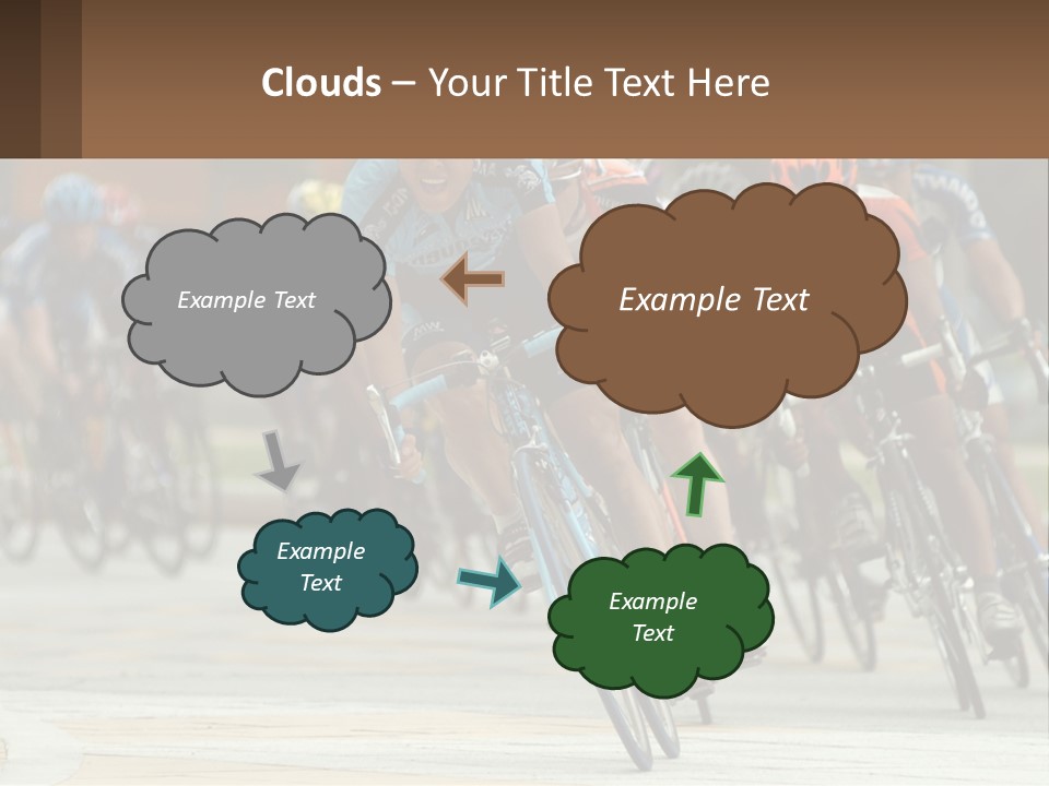 Trail Race Fun PowerPoint Template