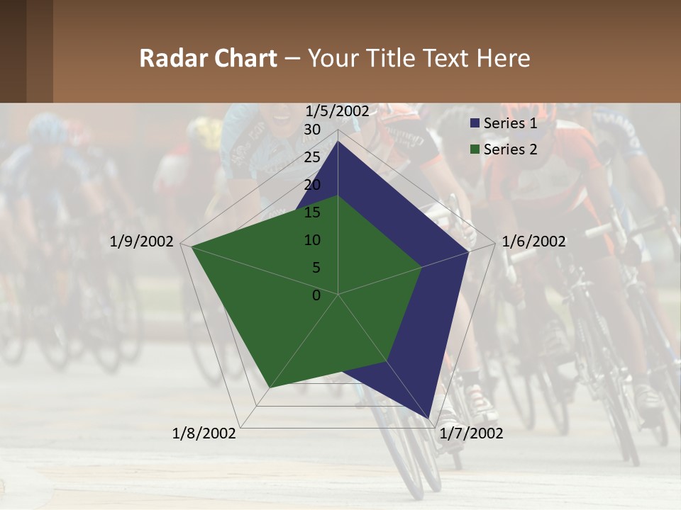 Trail Race Fun PowerPoint Template