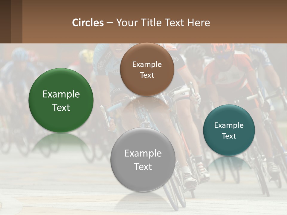 Trail Race Fun PowerPoint Template