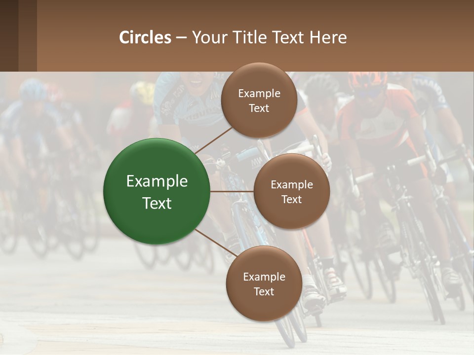 Trail Race Fun PowerPoint Template