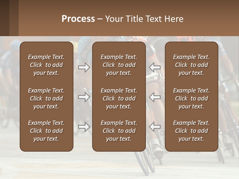 Trail Race Fun PowerPoint Template