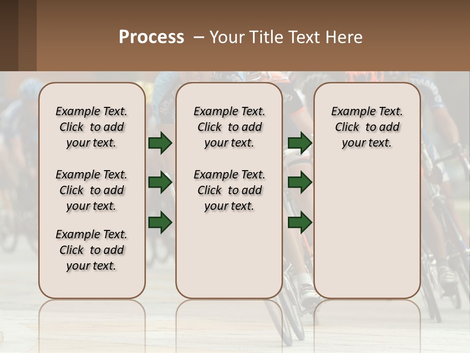 Trail Race Fun PowerPoint Template