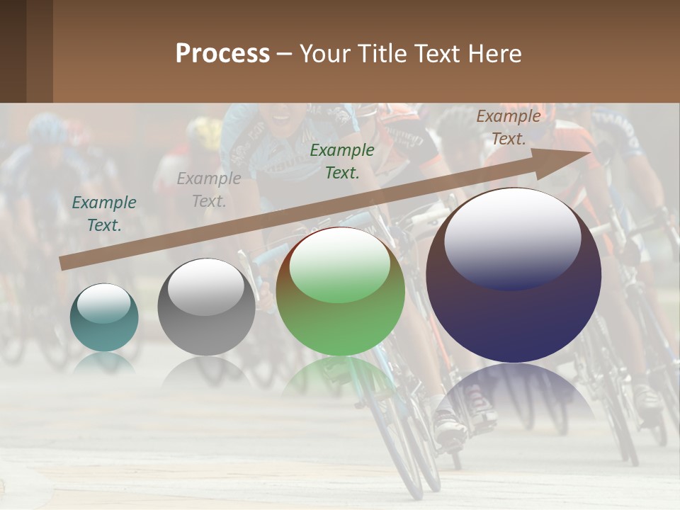 Trail Race Fun PowerPoint Template