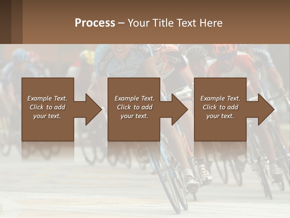 Trail Race Fun PowerPoint Template
