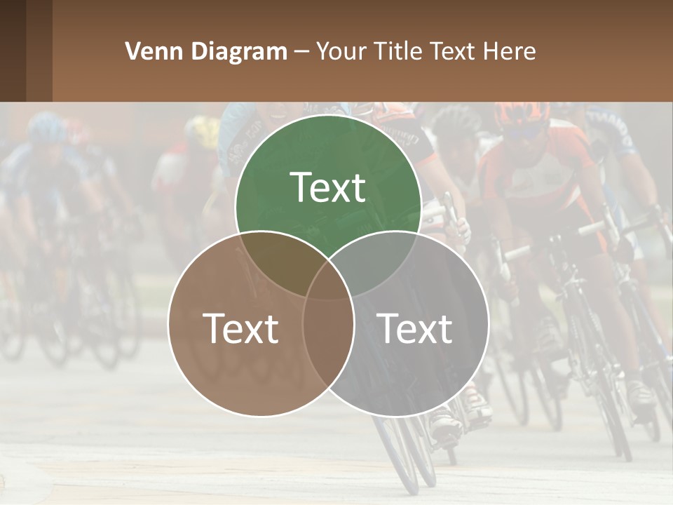 Trail Race Fun PowerPoint Template