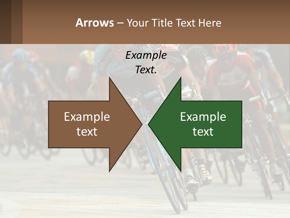 Trail Race Fun PowerPoint Template