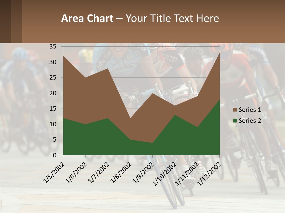 Trail Race Fun PowerPoint Template