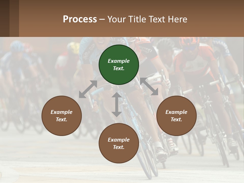 Trail Race Fun PowerPoint Template