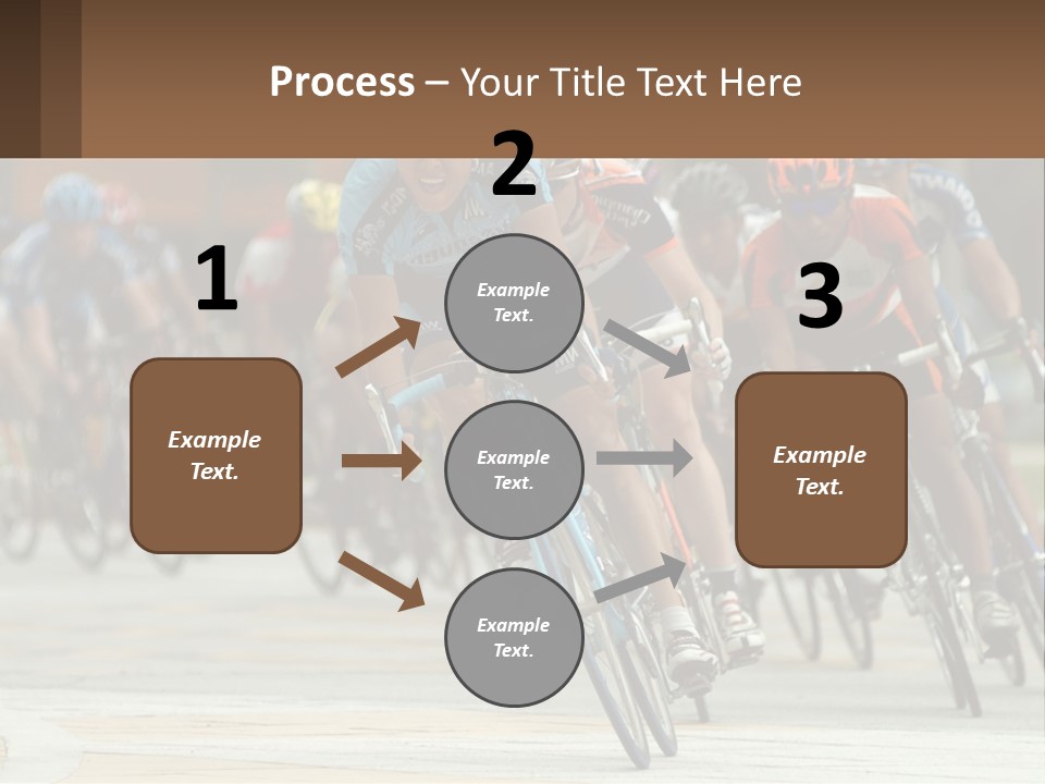 Trail Race Fun PowerPoint Template