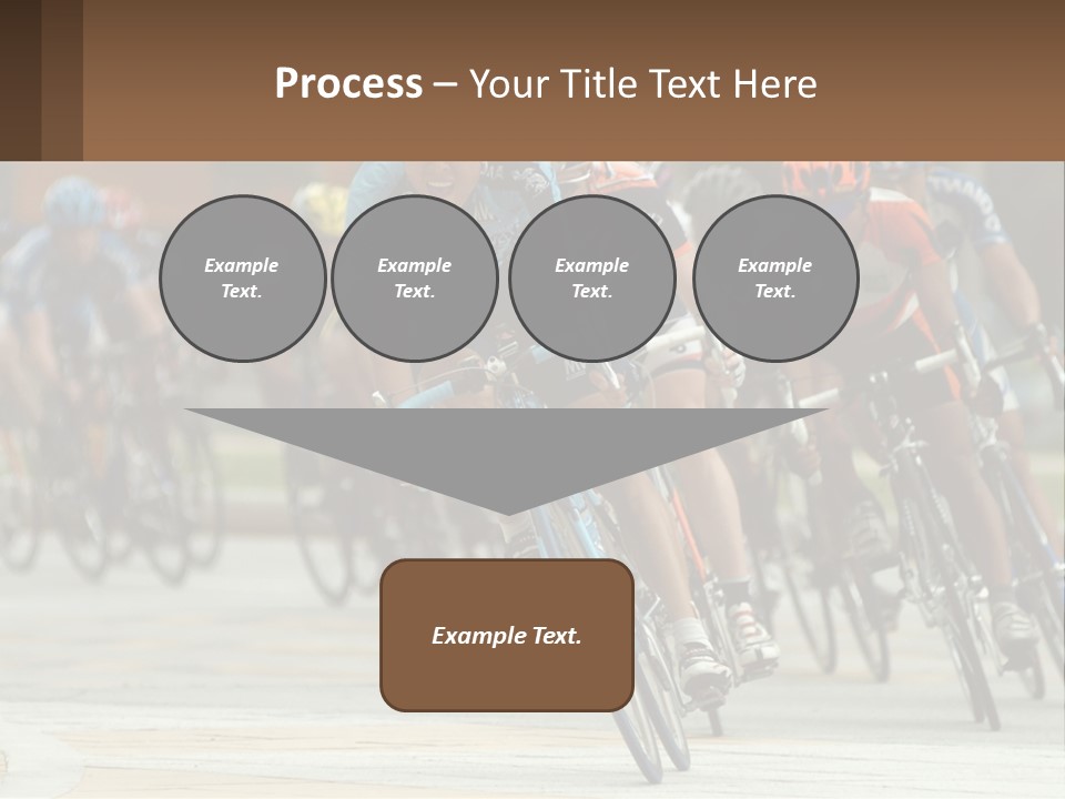 Trail Race Fun PowerPoint Template