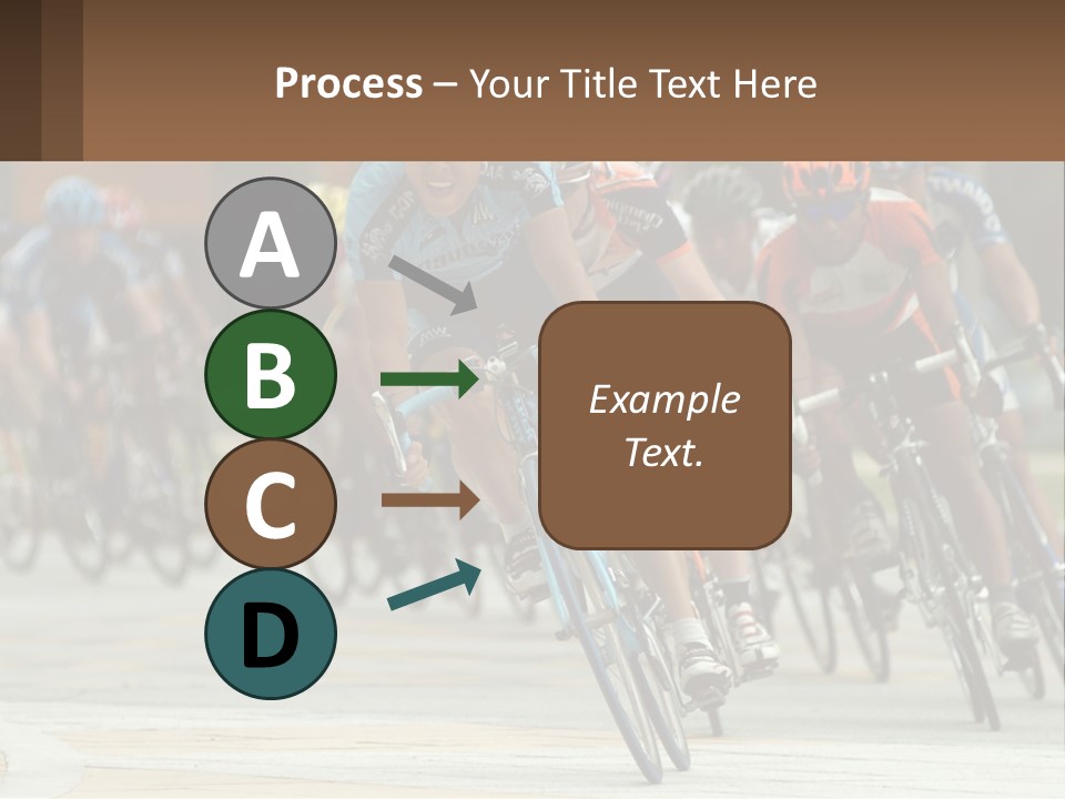 Trail Race Fun PowerPoint Template