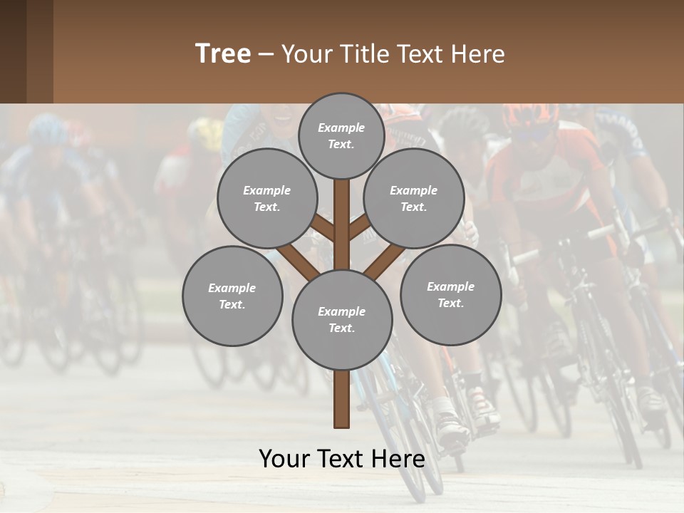 Trail Race Fun PowerPoint Template