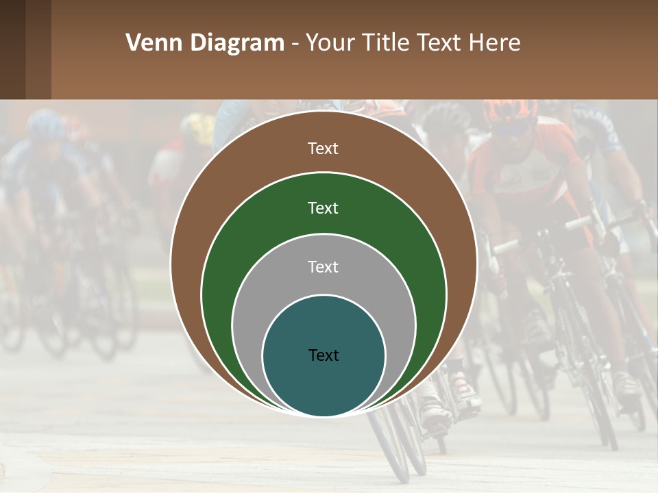 Trail Race Fun PowerPoint Template