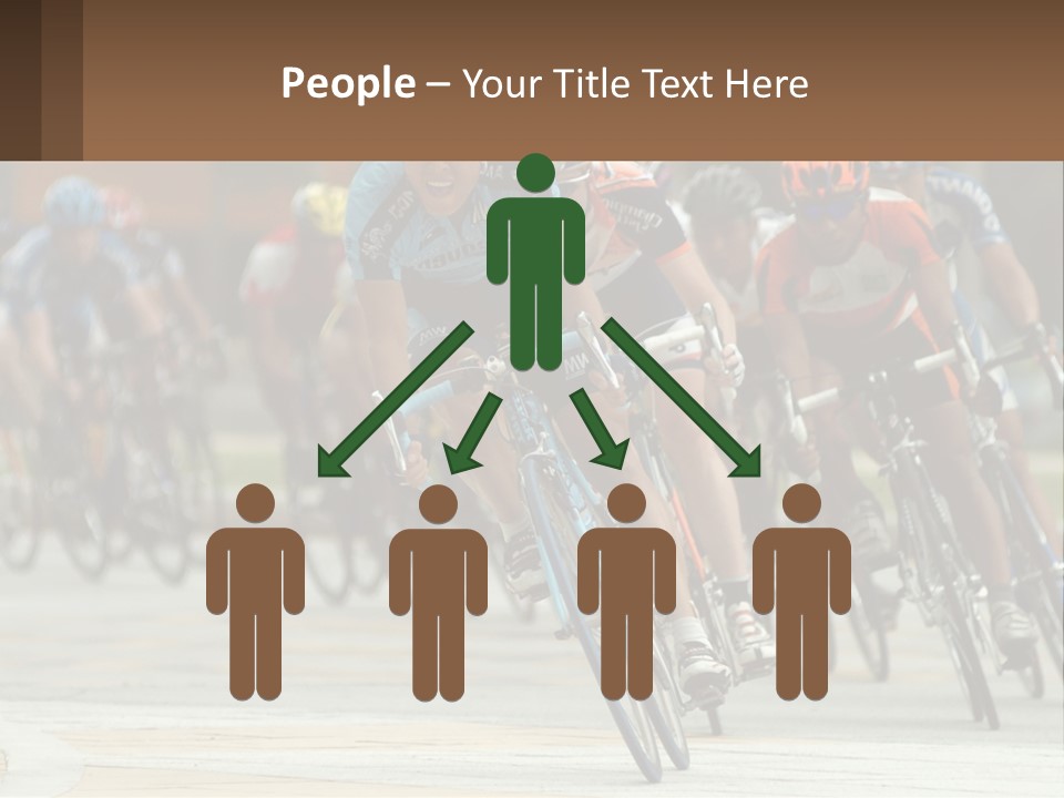 Trail Race Fun PowerPoint Template