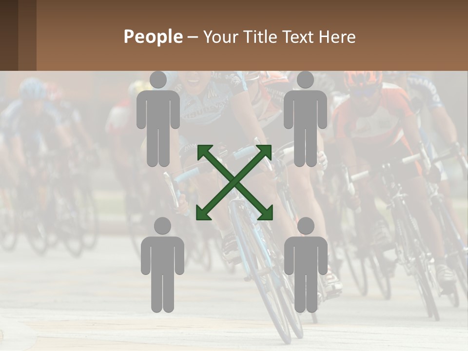 Trail Race Fun PowerPoint Template