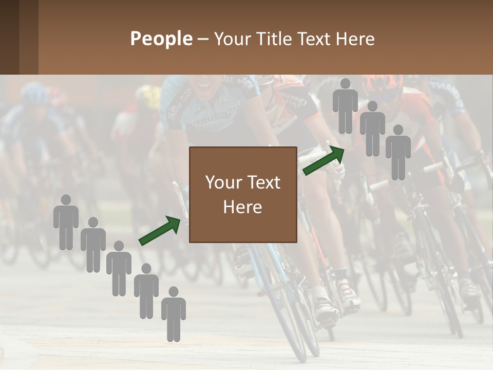 Trail Race Fun PowerPoint Template