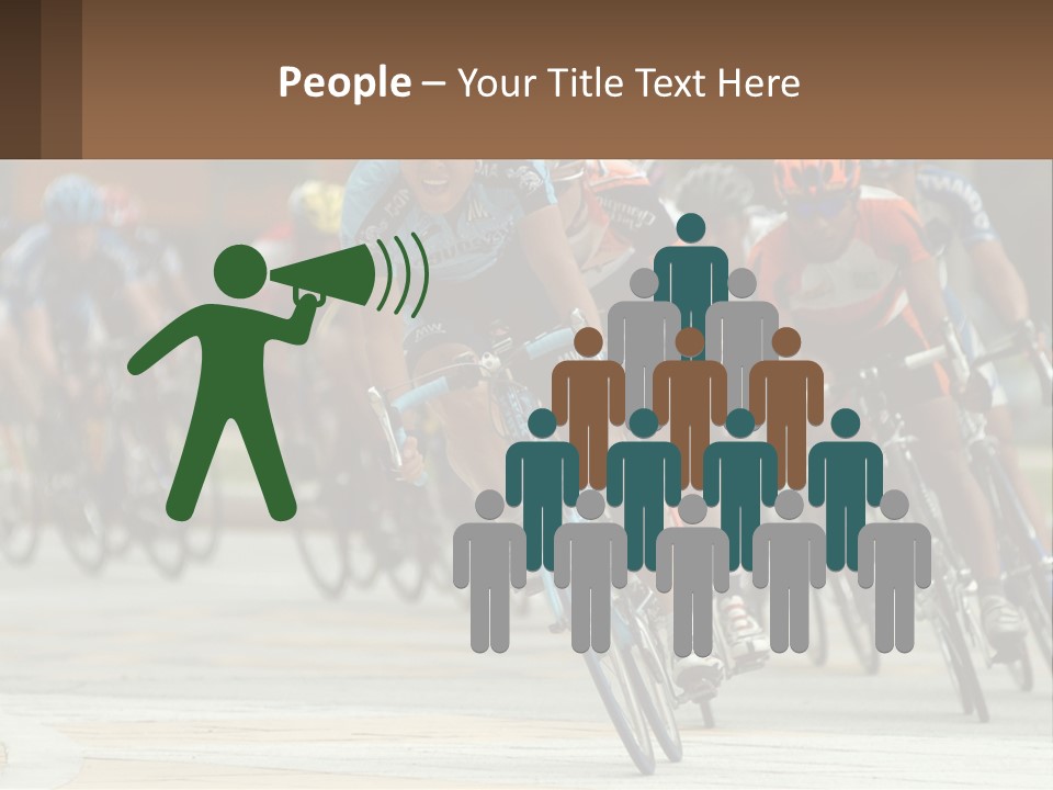 Trail Race Fun PowerPoint Template