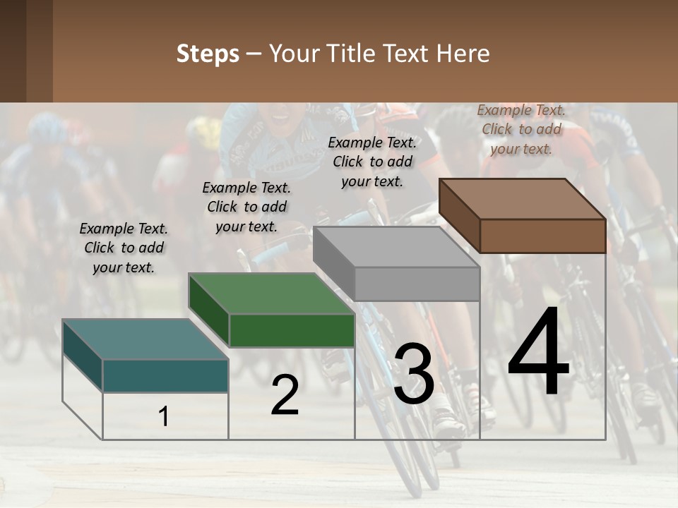 Trail Race Fun PowerPoint Template