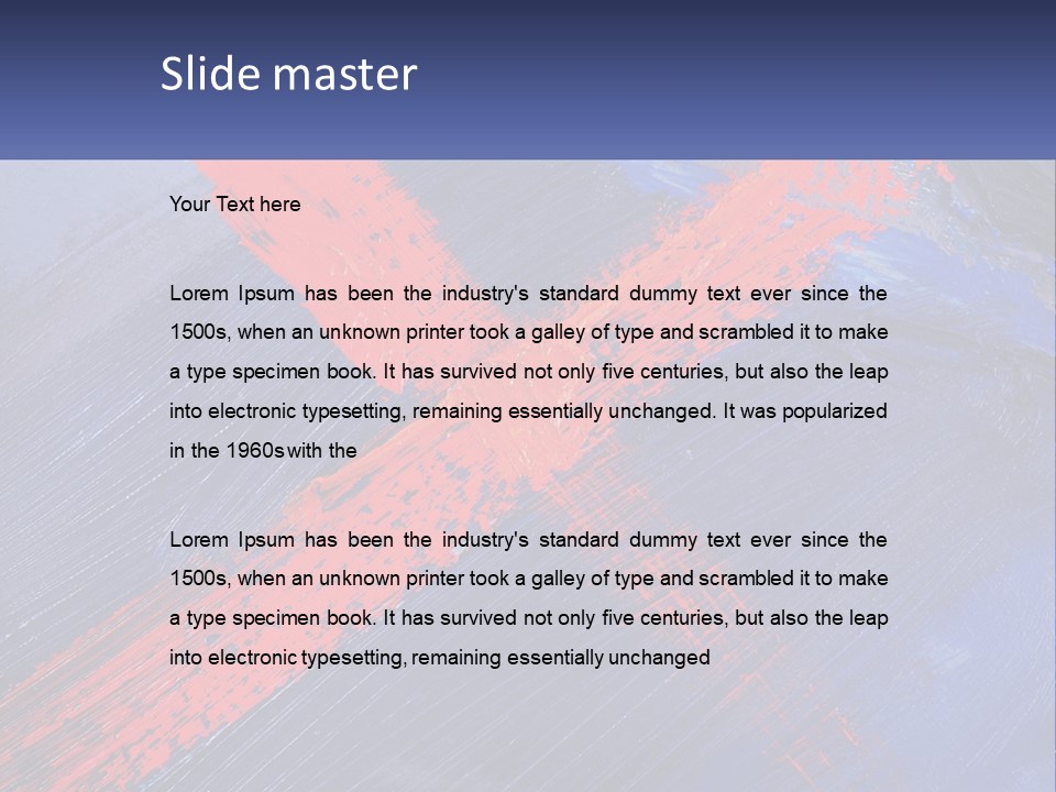 Structure Grunge Graphic PowerPoint Template