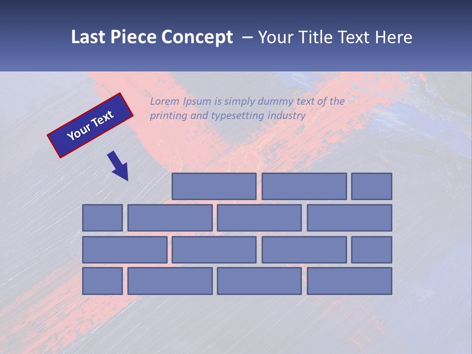 Structure Grunge Graphic PowerPoint Template
