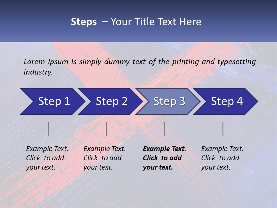 Structure Grunge Graphic PowerPoint Template