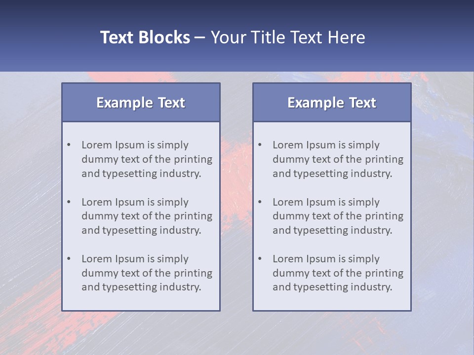 Structure Grunge Graphic PowerPoint Template