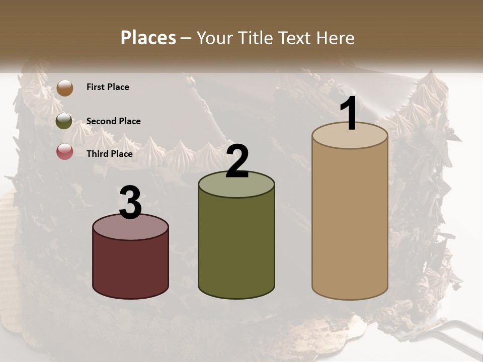 Frosted Cake Decorative PowerPoint Template